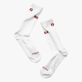 Noble Performance Socks (White/Red)