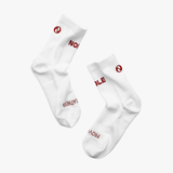Noble Performance Socks (White/Red)